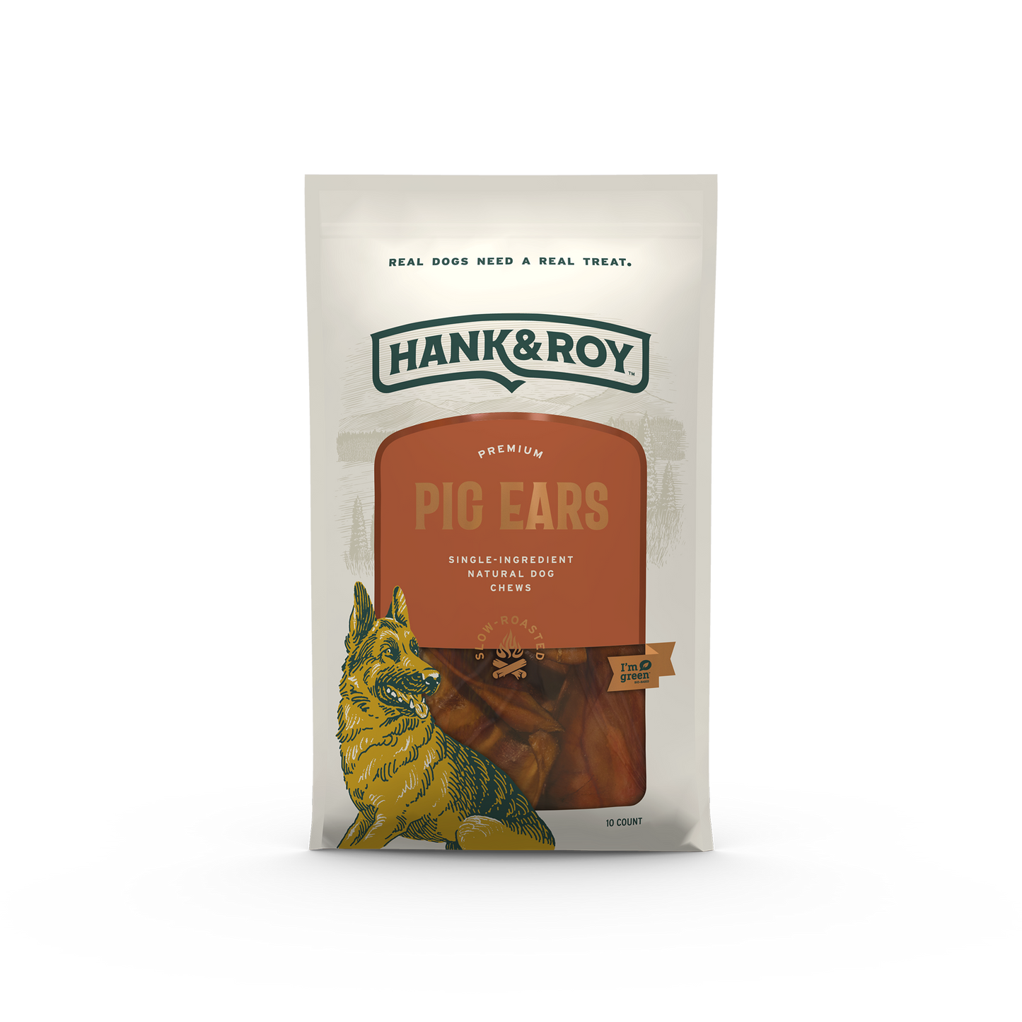 
                  
                    Hank & Roy Pig Ears - 10 Count
                  
                