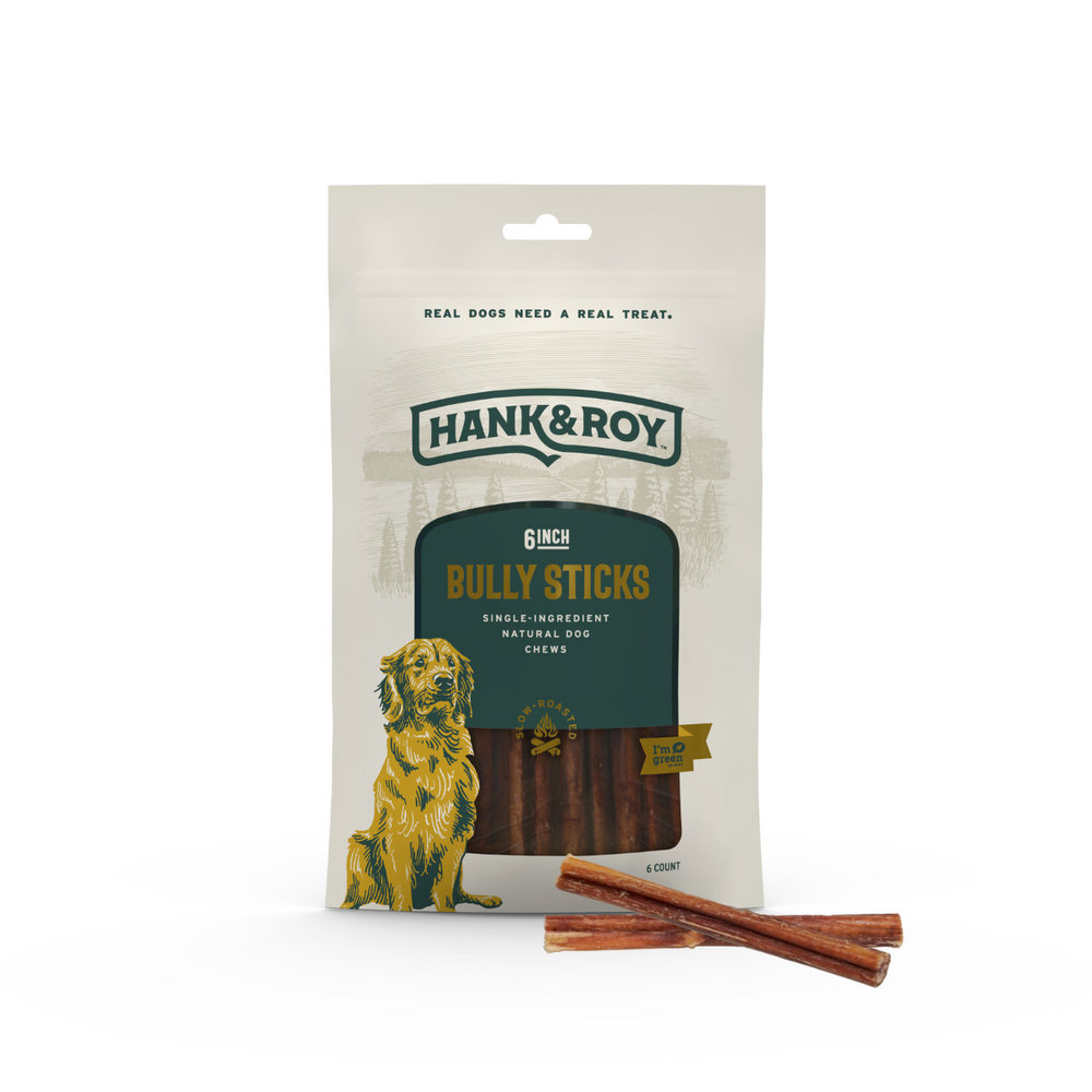 Bully Sticks - 6 Inch - 6 Count