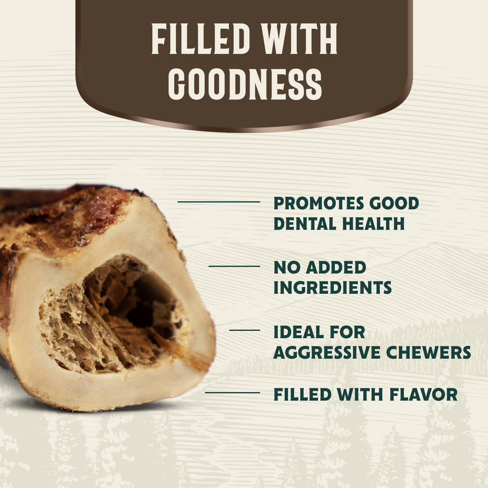 
                  
                    hank & roy - filled_with_goodness - beef_marrow_bones_dog_chews_natural_best_original_treat_agressive_chewers_high_energy_large_dog_breed
                  
                