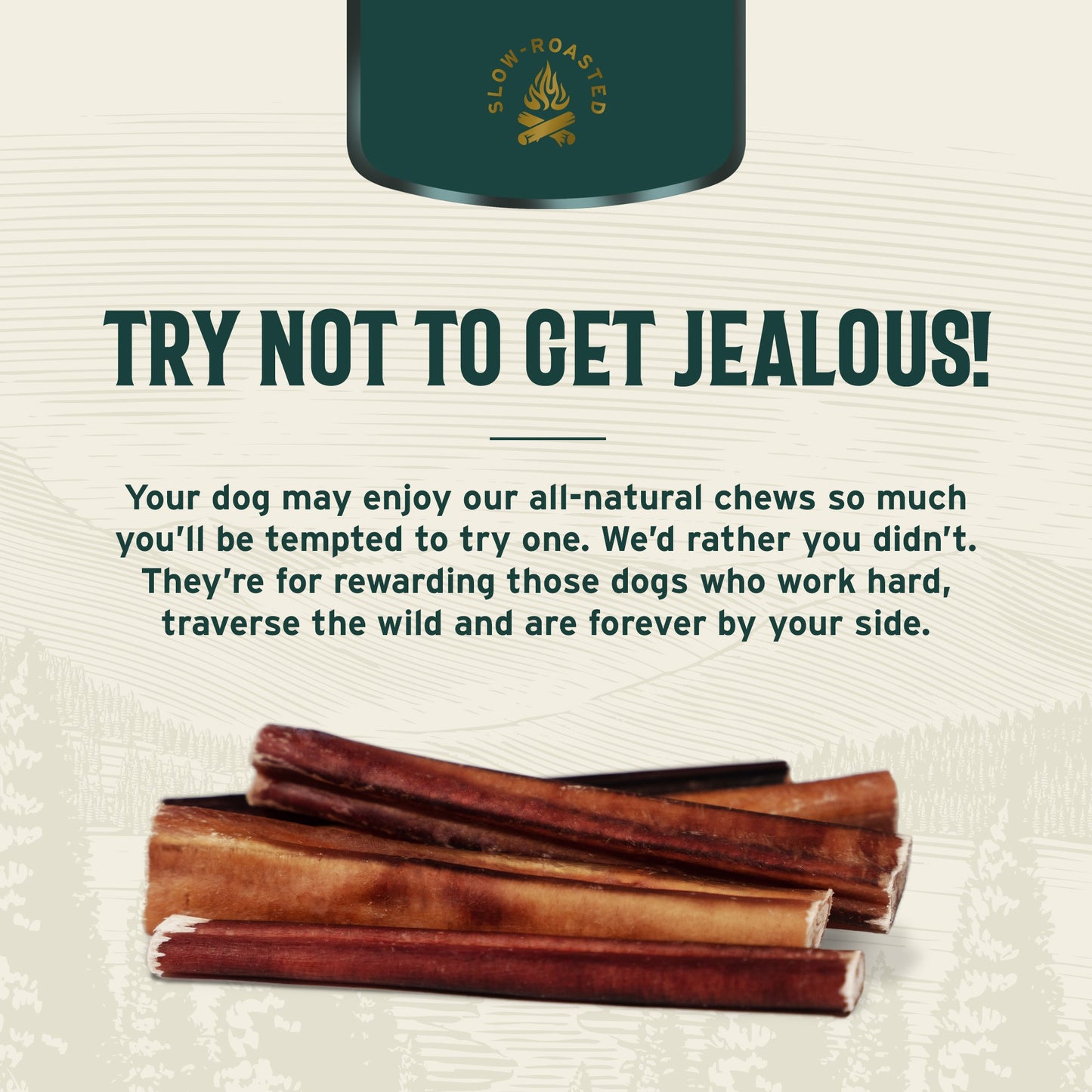 
                  
                    hank and roy - try_not_to_get_jealous - bully_sticks_dog_chews_natural_best_original_treat_agressive_chewers_high_energy_large_dog_breed
                  
                